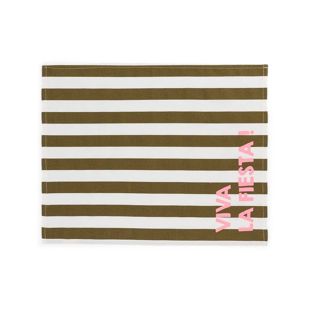 JEANNETTE STREEP OLIVE TAFELKLEED SET - VIVA LA FIESTA