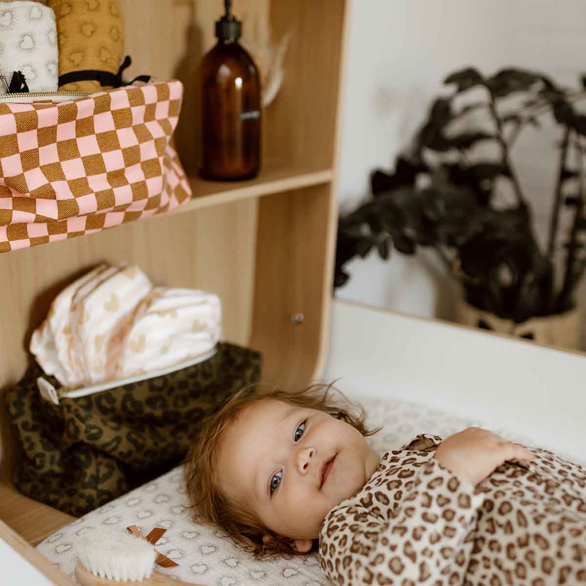 VIC DAMIER TOILETTAS MET AARDBEI