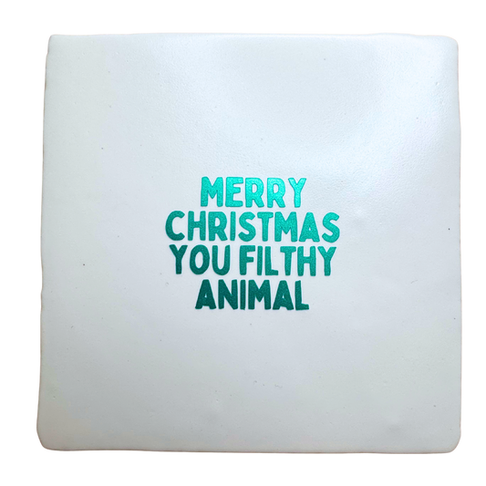 Merry Christmas - signature tile
