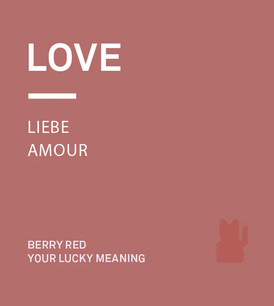 Lucky Cat CLASSIC BERRY love