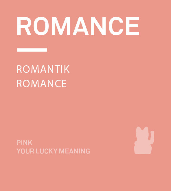 Lucky Cat MINI PINK romance