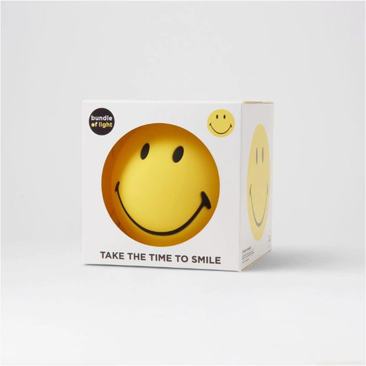 Smiley lamp small YELLOW