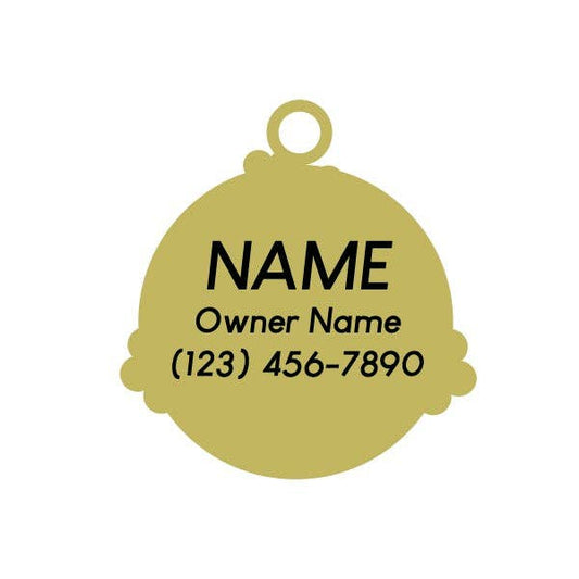 Vrede, liefde en buikwrijvingen Pet ID-tag