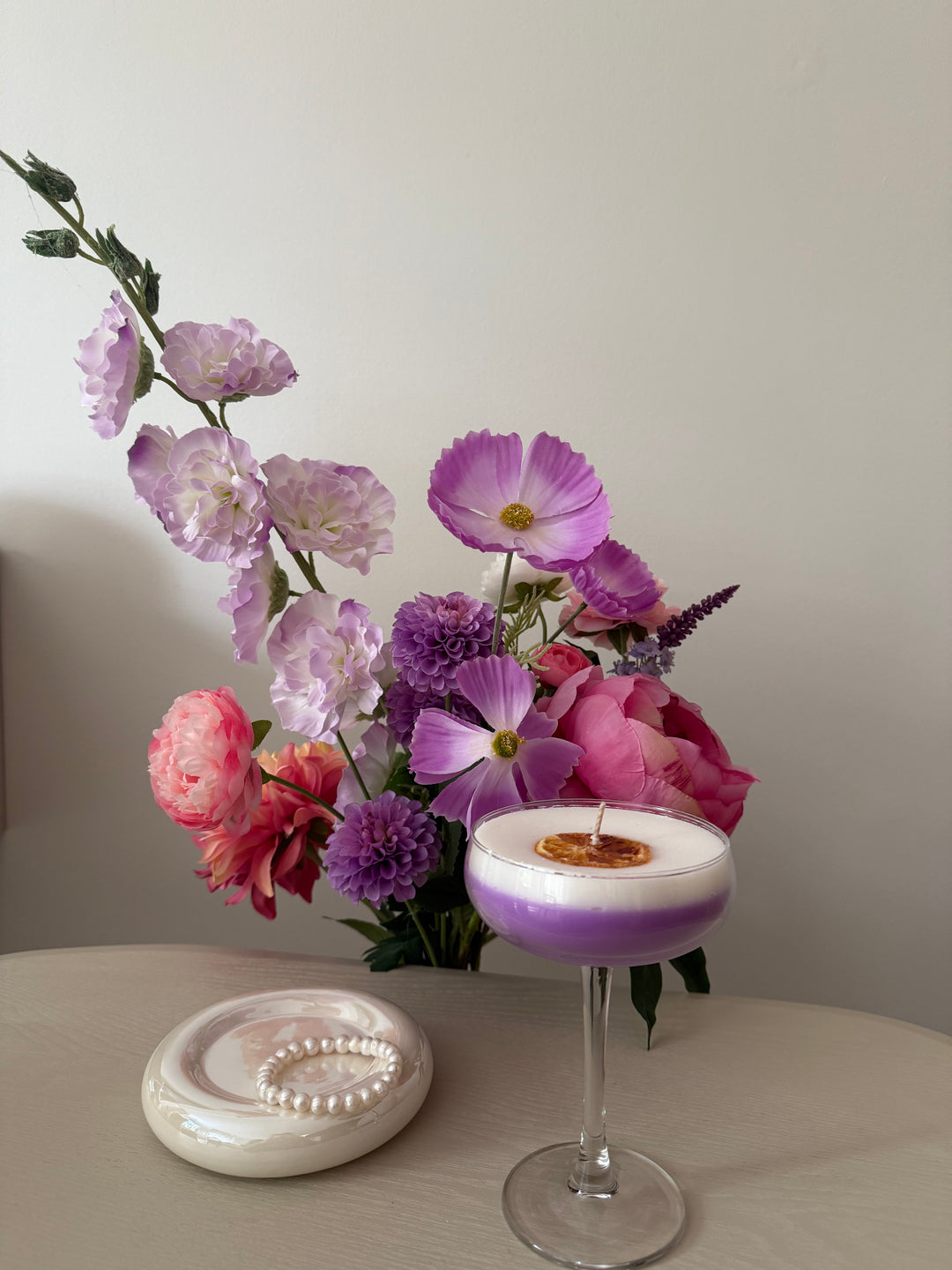 Lady Violet Cocktail kaars