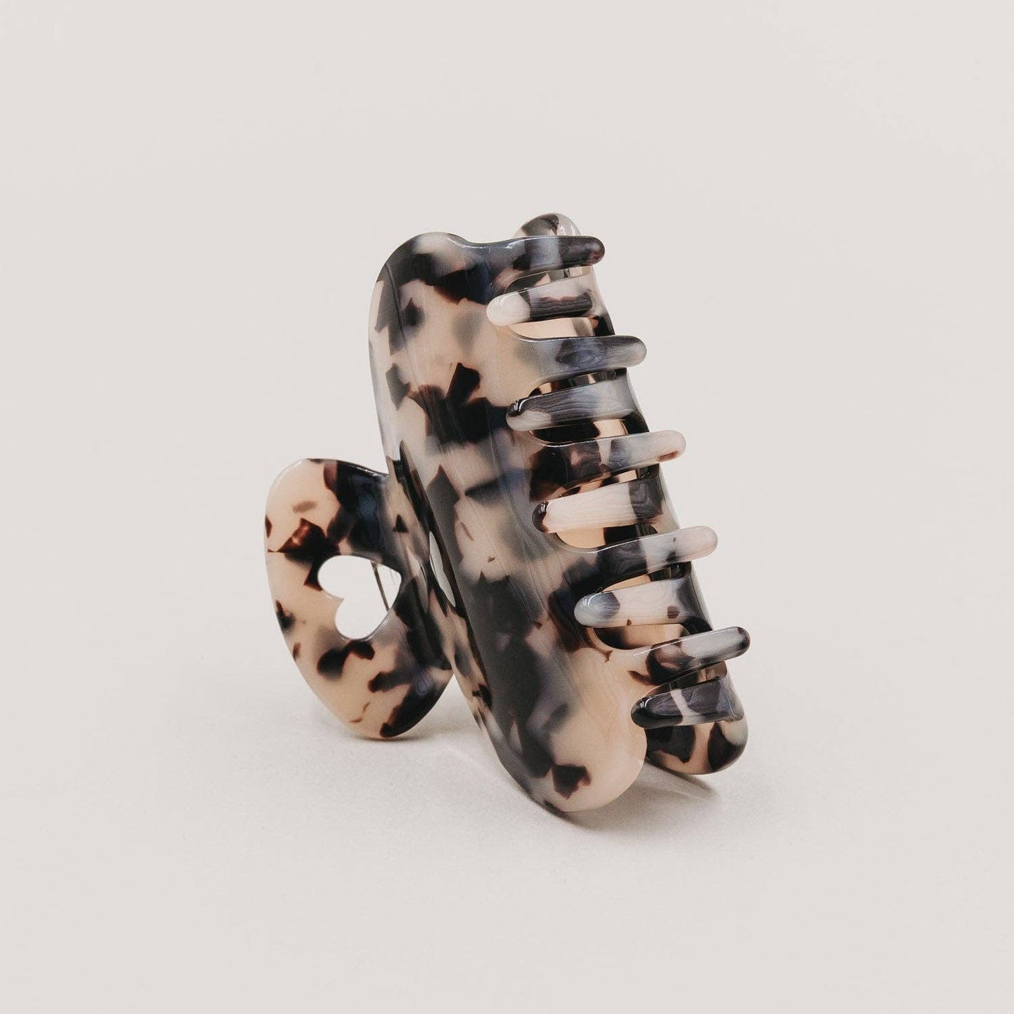 Haarclip groot hart leo