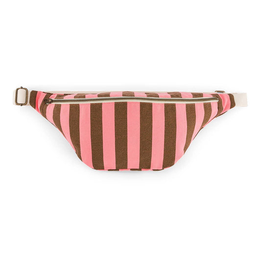 HEUPTAS STREEP FUNKY ROZE / OLIVE