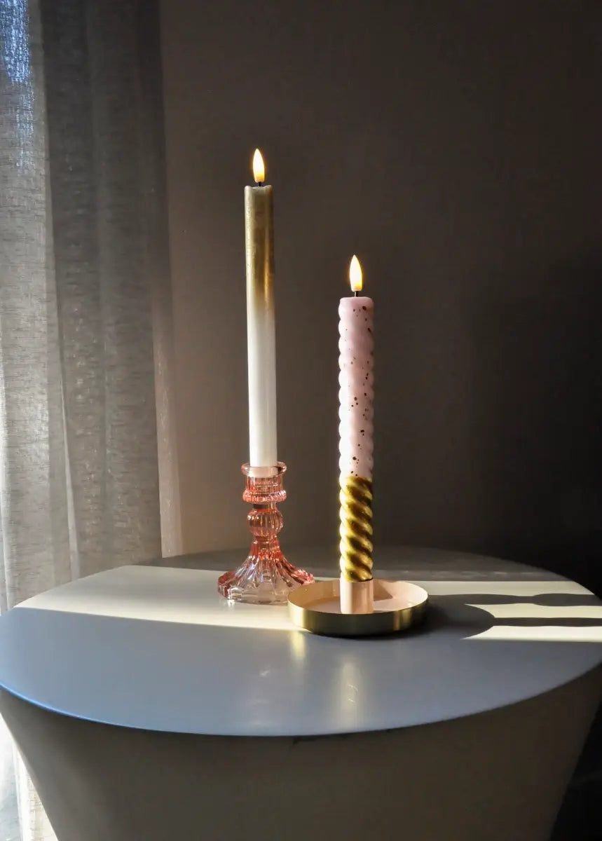 Kandelaar Golden Circle Blush