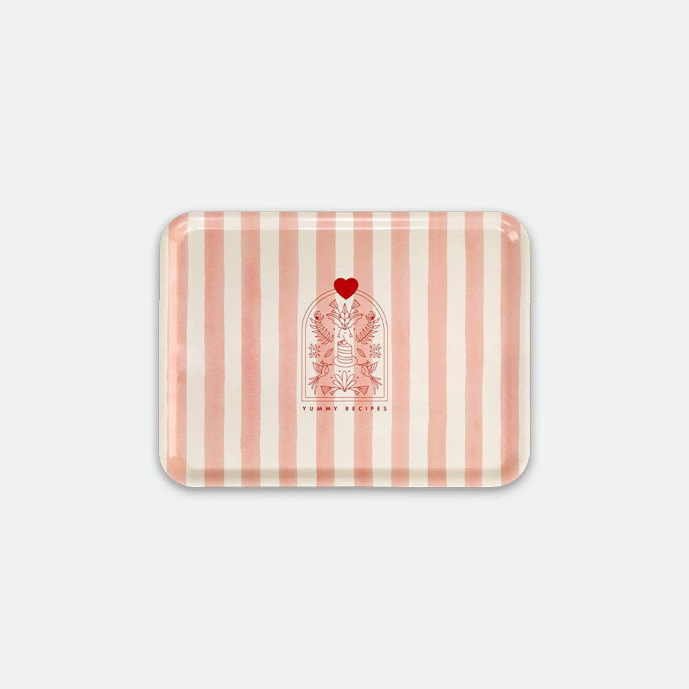 Roze strepen - Ontbijtbakje