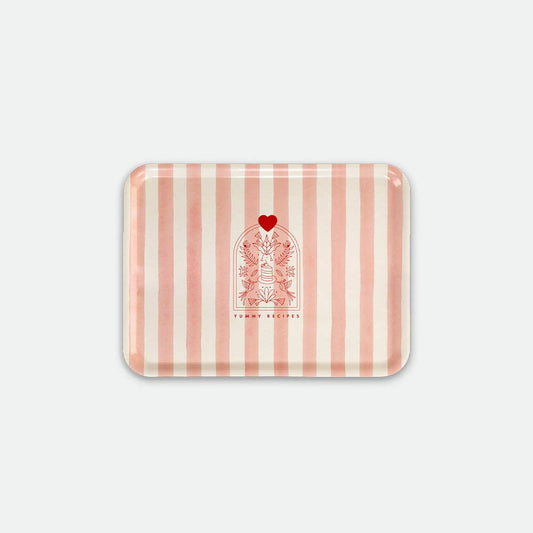 Roze strepen - Ontbijtbakje