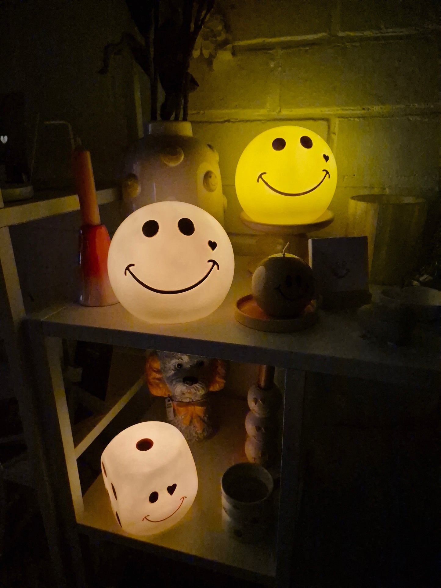 Led Lamp Smiley ROZE kersten