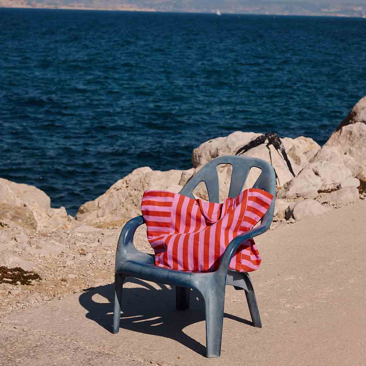 ELISA TAS STREEP ORCHIDEE/ TOMAAT