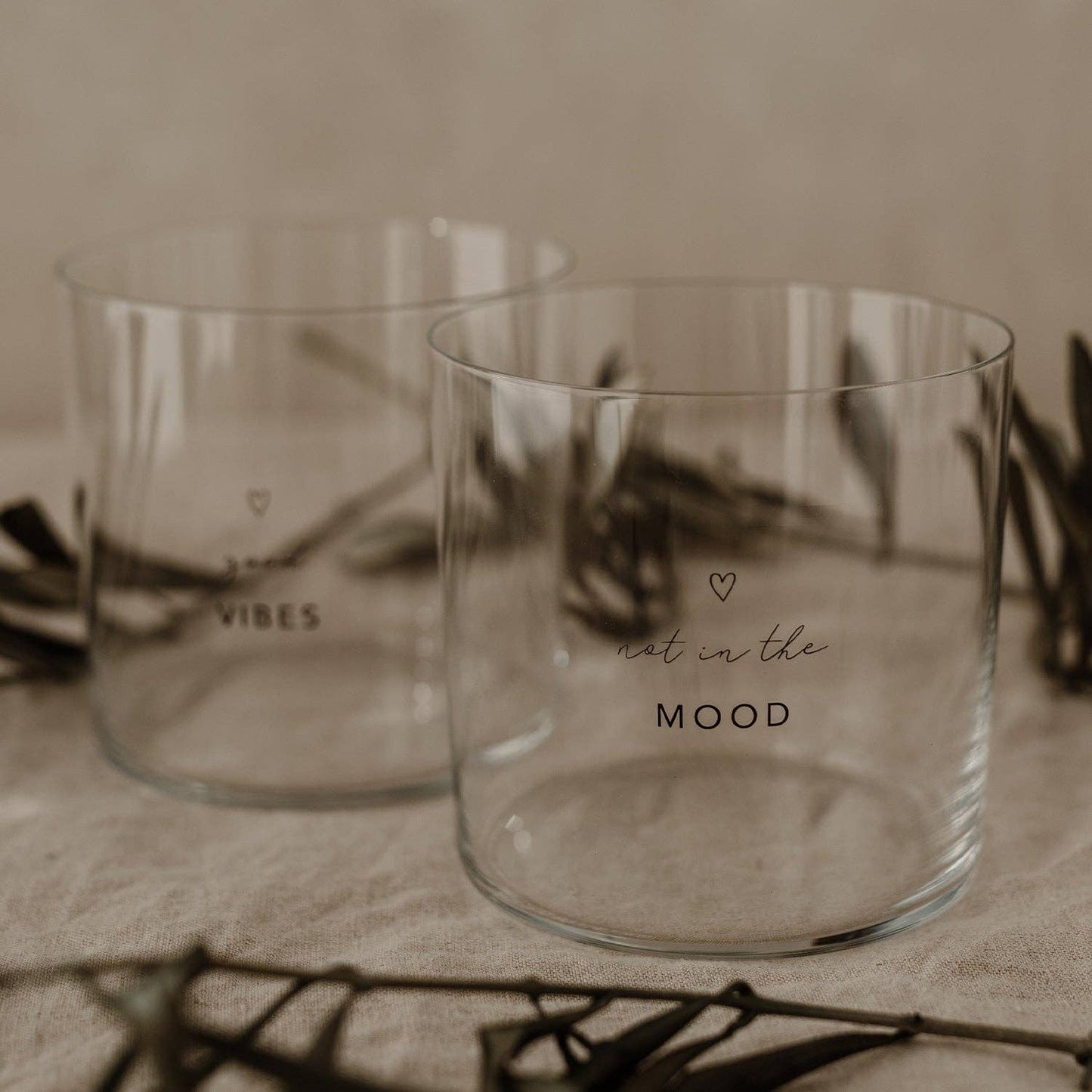 Set van 2 drinkglazen Mood (PU = 4 sets)