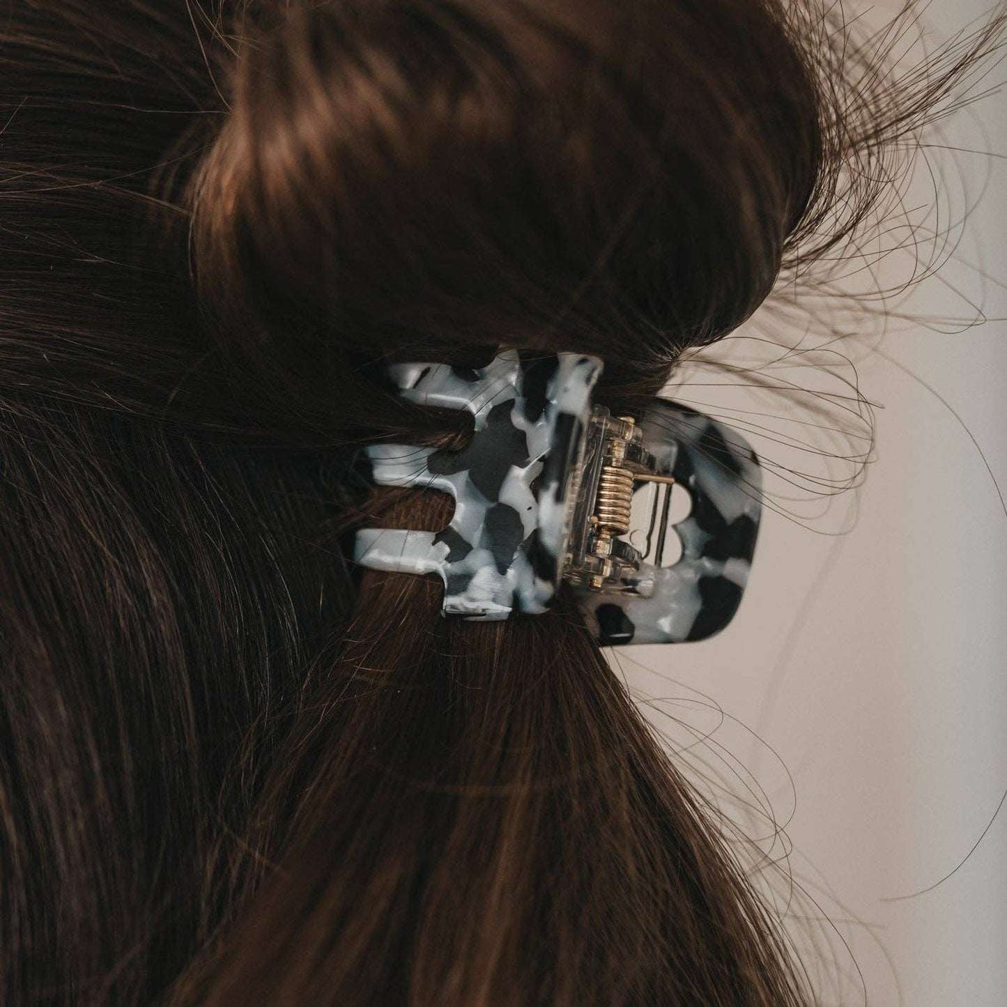 Kleine haarclip hart panda