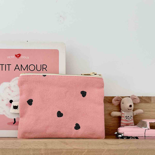 MARIE PORTEMONNEE MET AARDBEIENHART