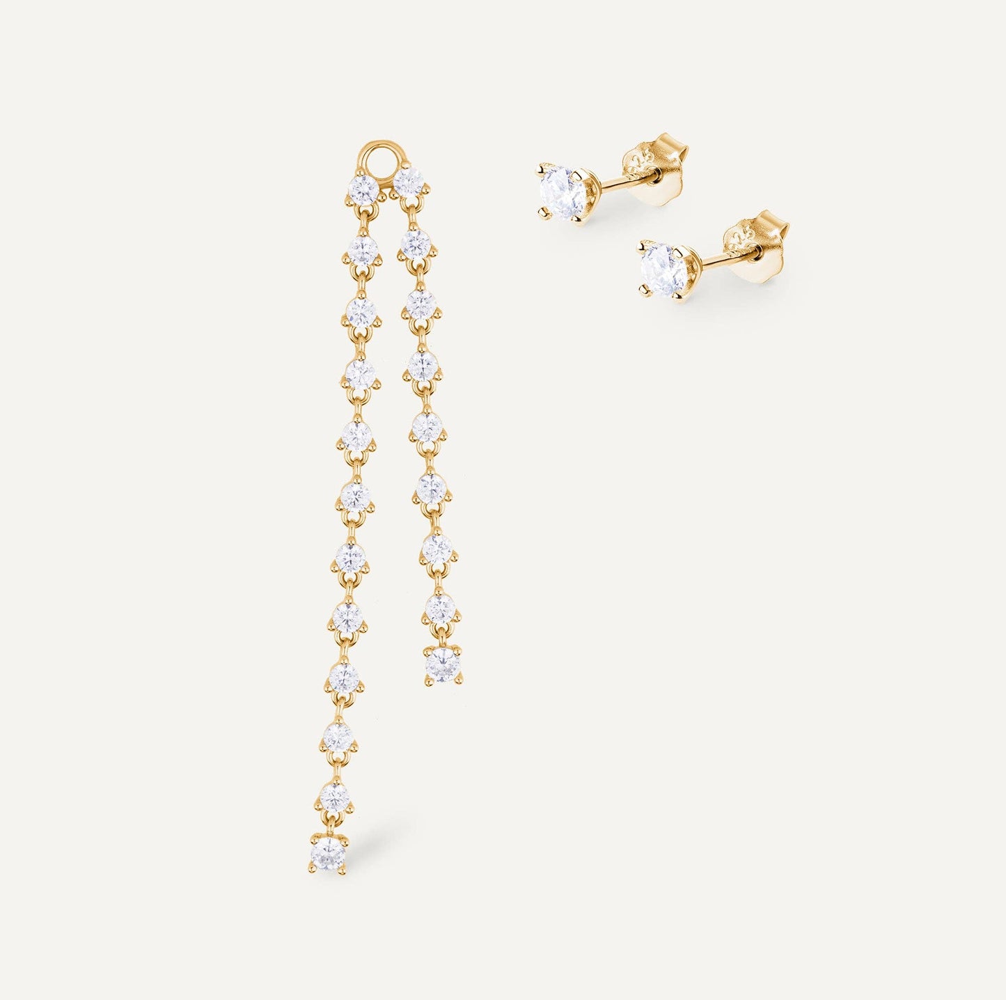 PAAR OORBELLEN VAN COME