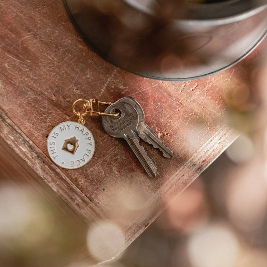 Happy Place sleutelhanger (VE = 6 stuks)