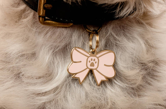 Bow Pet ID-tag