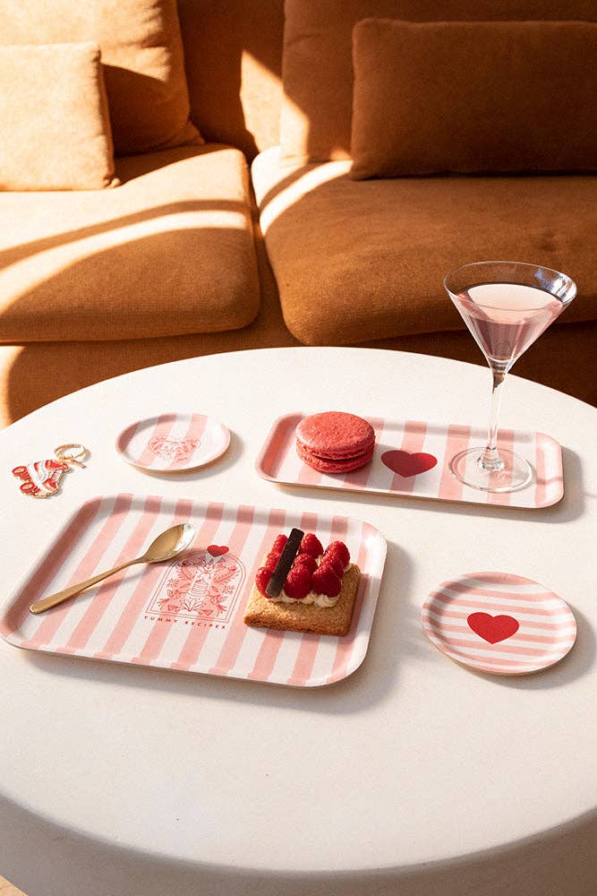 Roze strepen - Ontbijtbakje