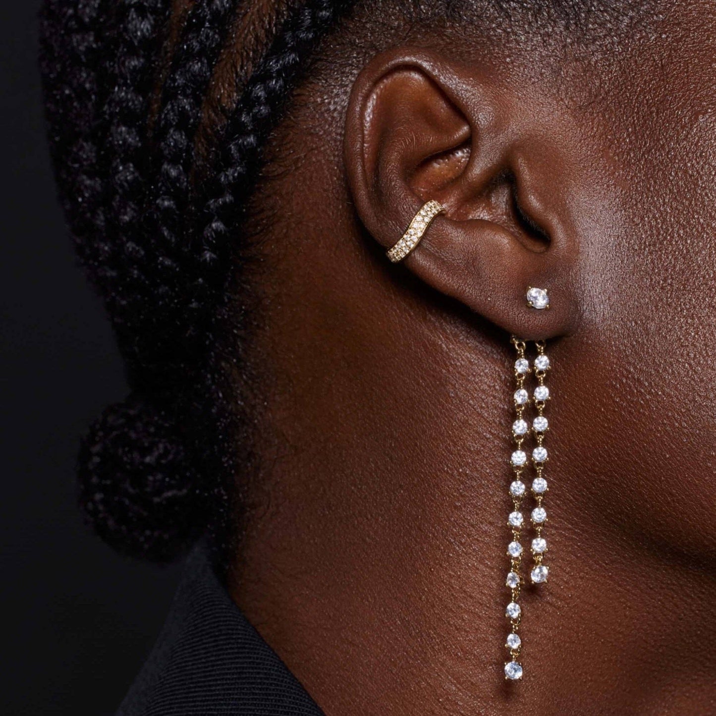 PAAR OORBELLEN VAN COME