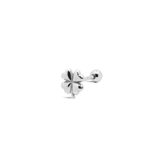 Piercing Clover Silver