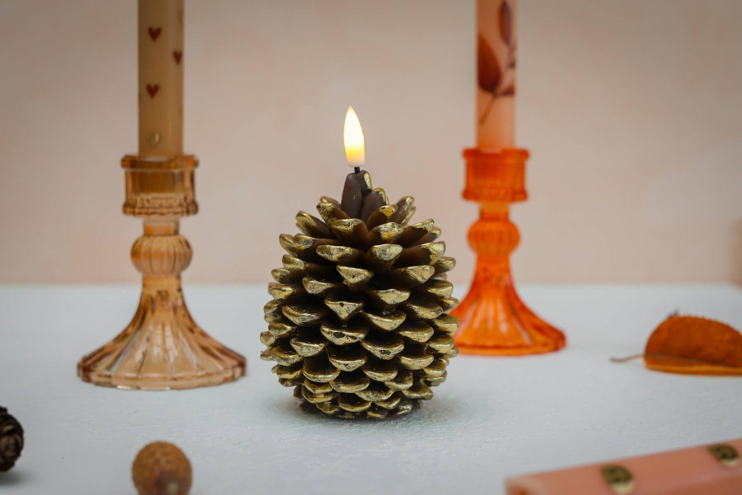 Kandelaar Belle Brown