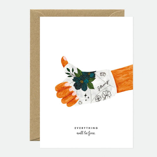 Alles komt goed, wenskaart