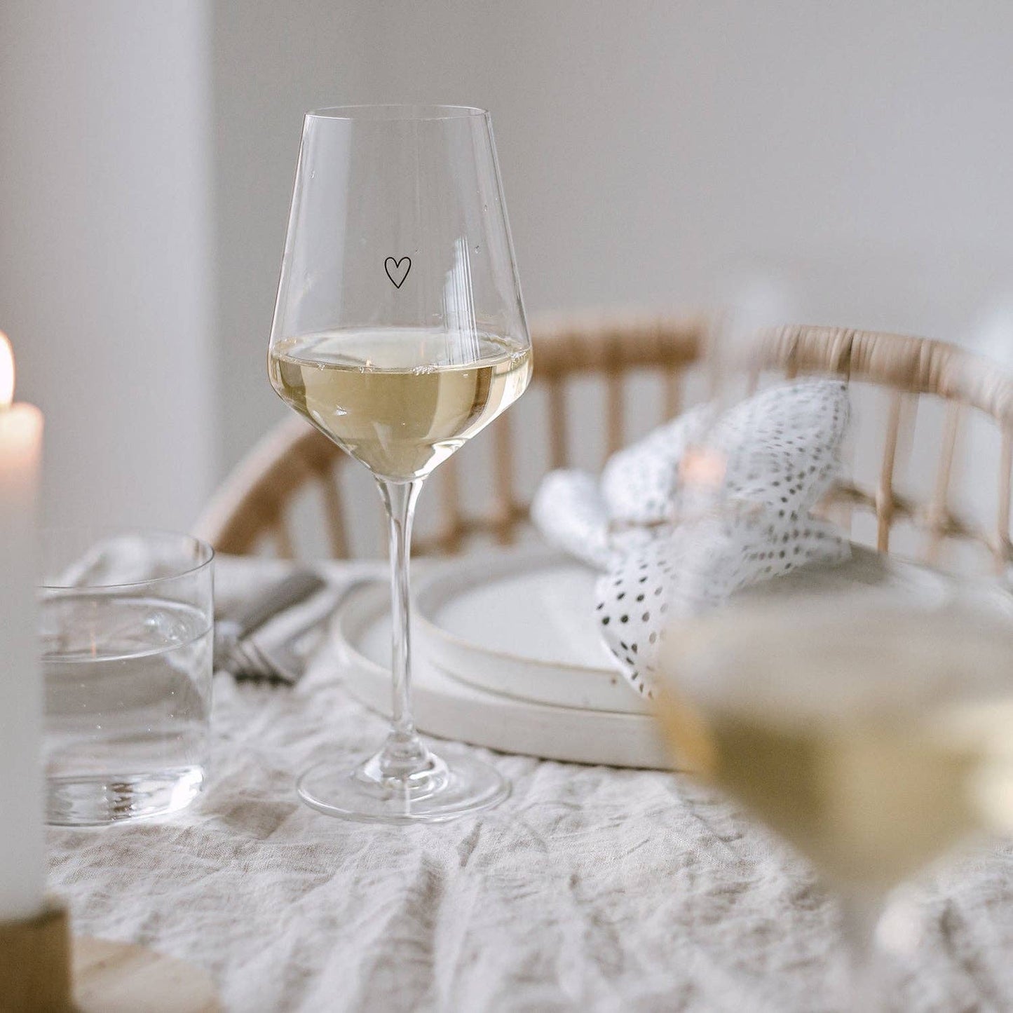 Wijnglas 390 ml hart (VE = 4 stuks)