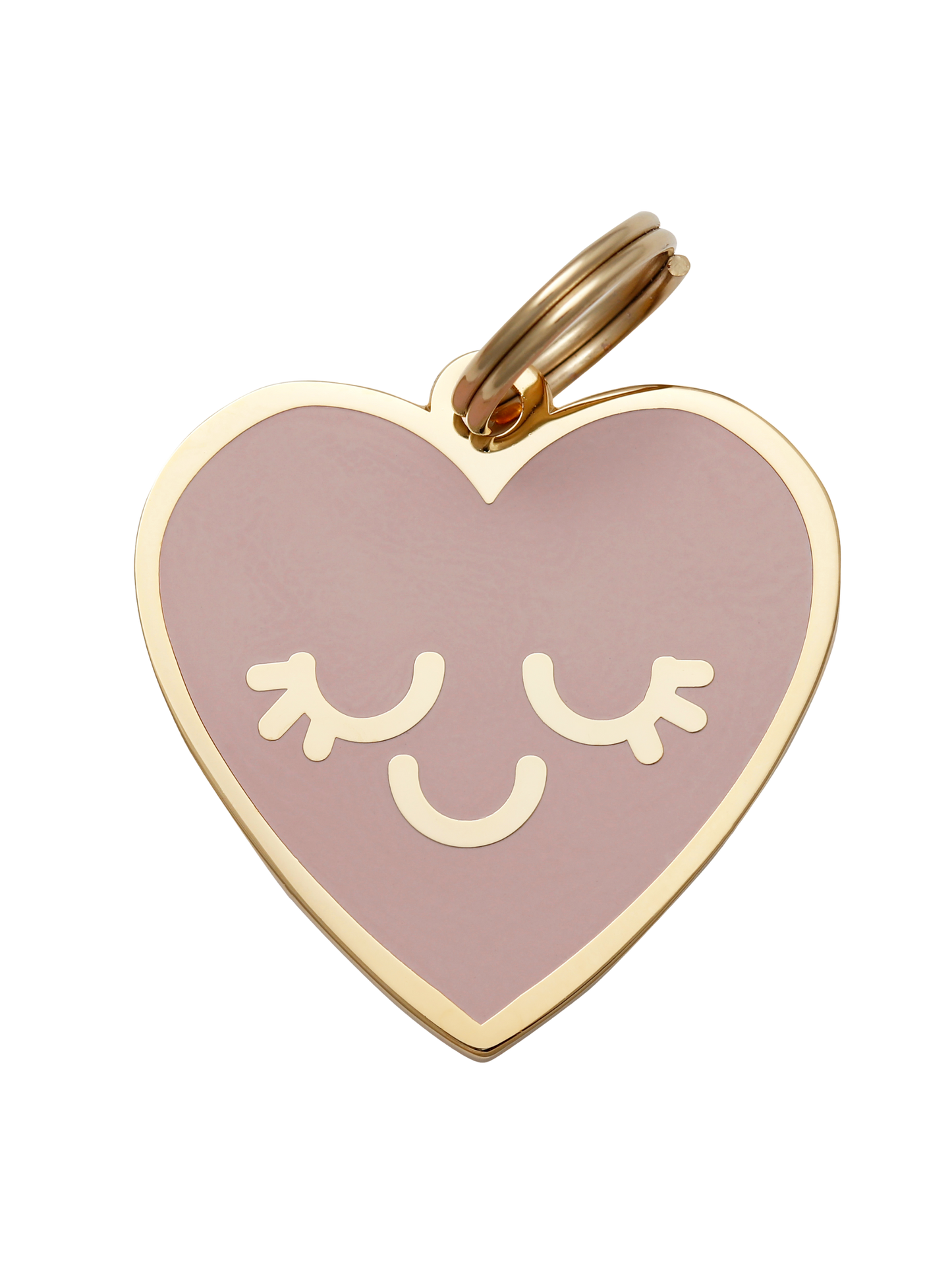 Smiling Heart Pet ID-tag