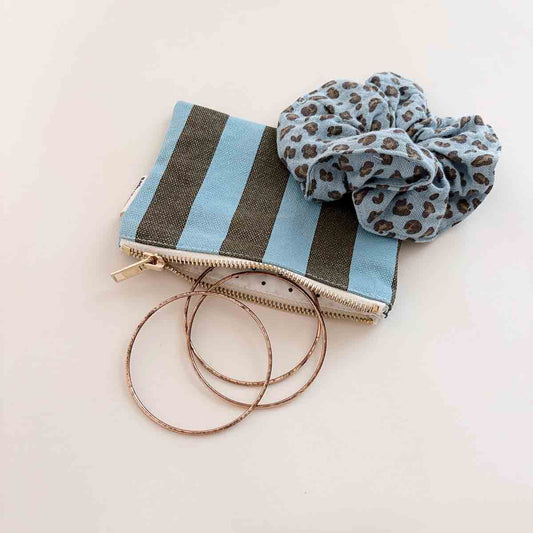 MARIE PORTEMONNEE STREEP OLIVE / BLAUW