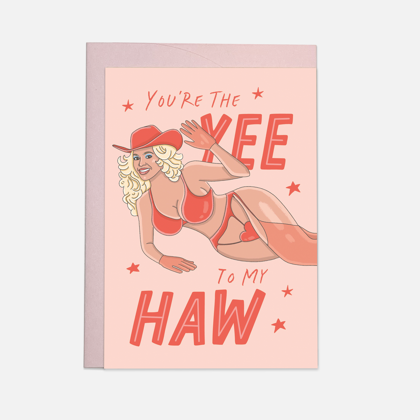 Yee to my Haw - Beyoncé trendy wenskaart