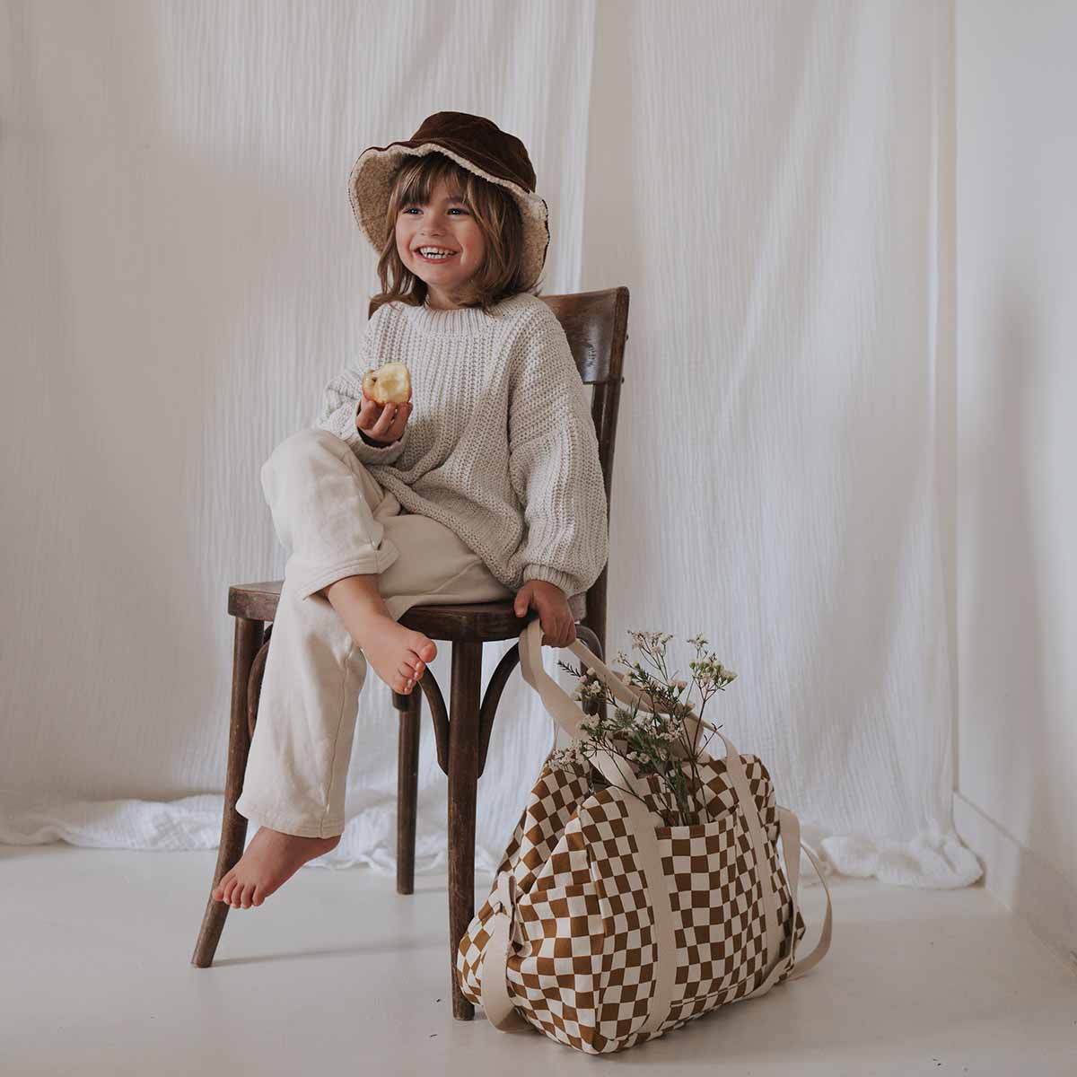 LUIERTAS - RAPHAEL DAMIER CARAMEL WEEKENDTAS