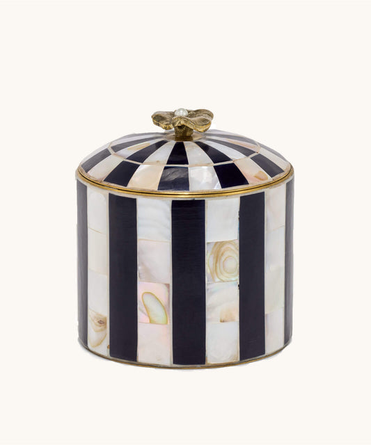 Sieradendoos Zoey marineblauw groot