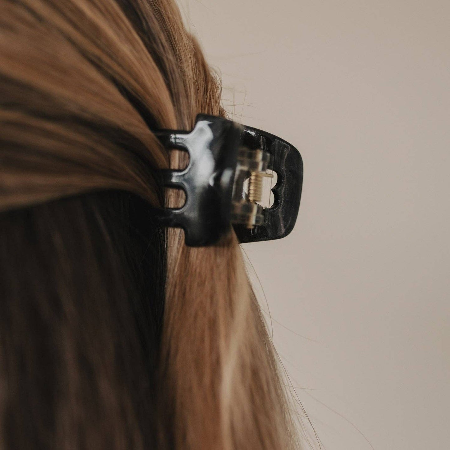 Haarclip klein hart nacht