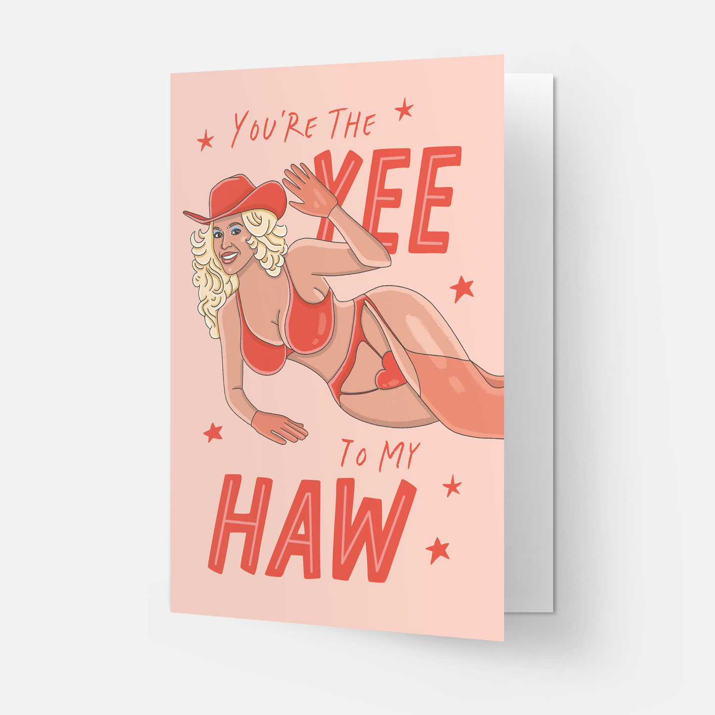 Yee to my Haw - Beyoncé trendy wenskaart