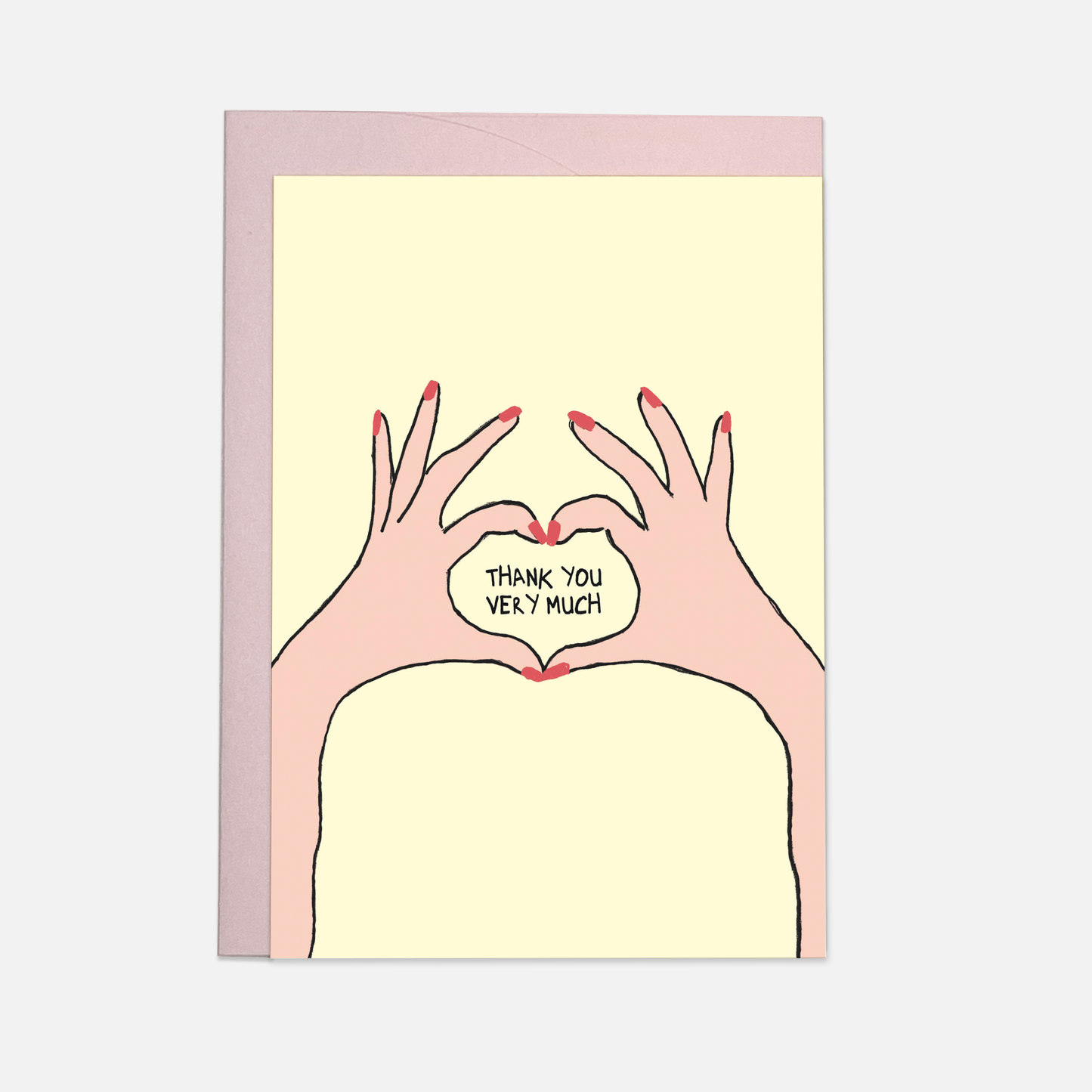 Thank you very much greeting card