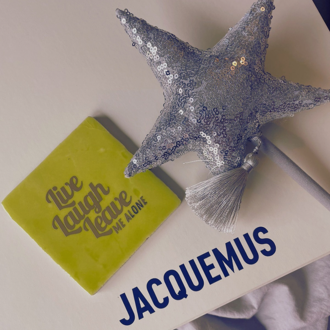 Live laugh leave me alone - signature tile