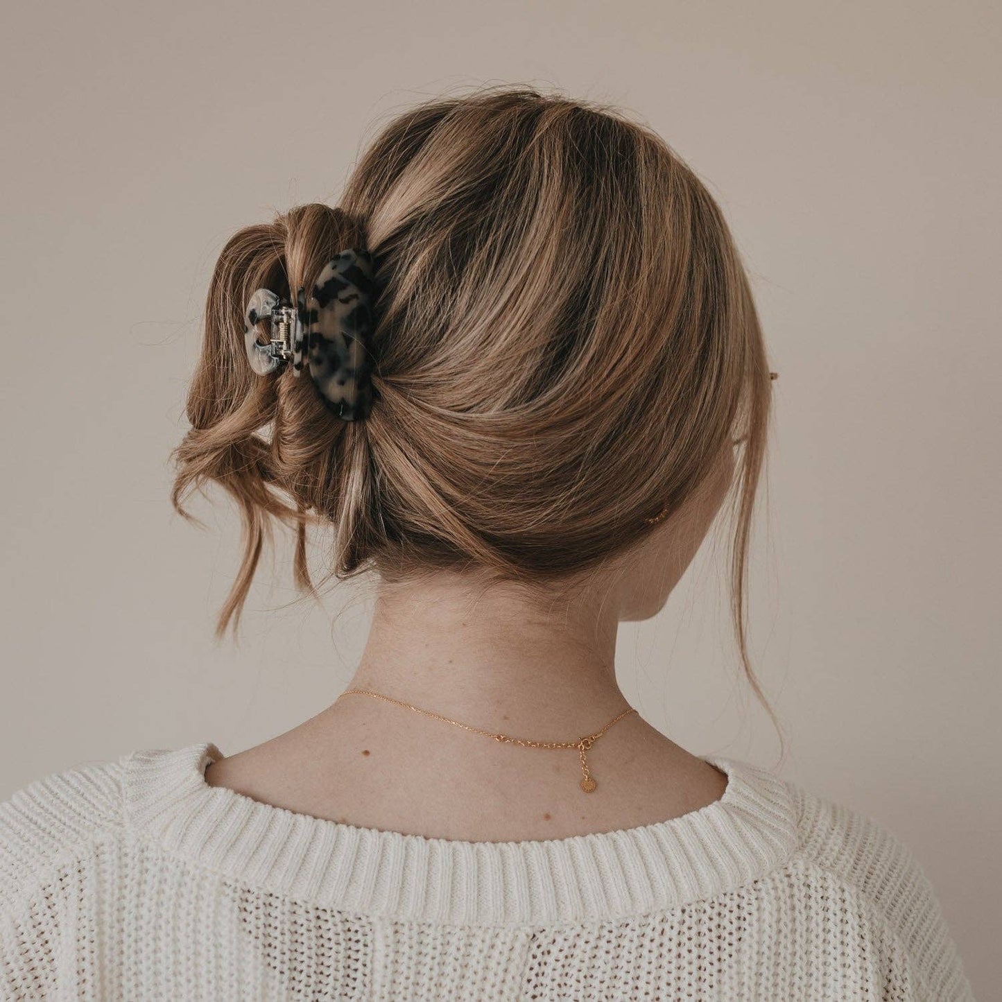 Haarclip groot hart leo