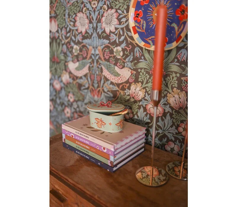 Potje vogel met strik