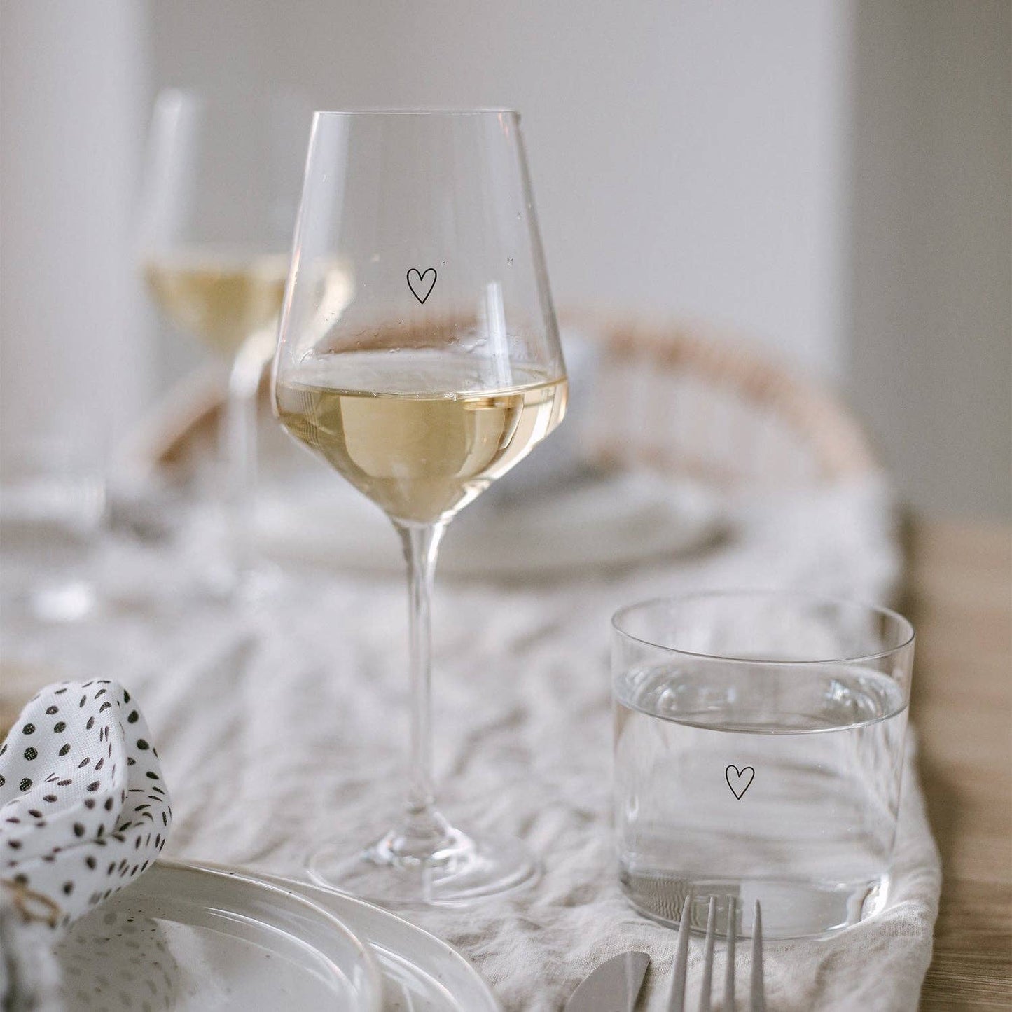 Wijnglas 390 ml hart (VE = 4 stuks)