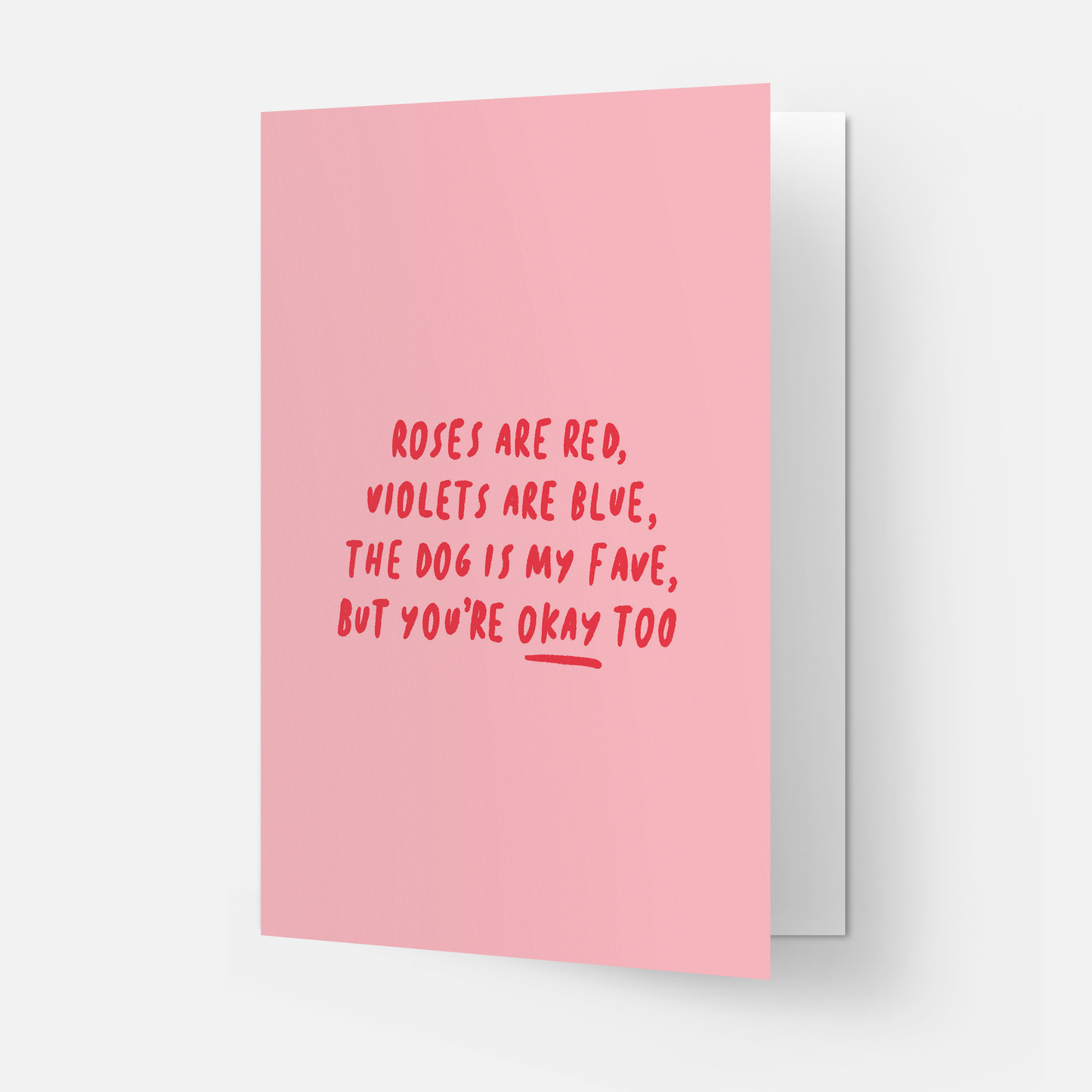 Dog is my fave greeting card