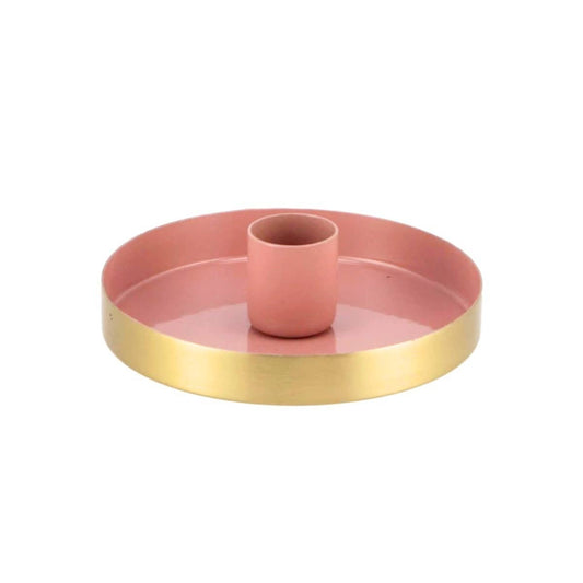 Kandelaar Golden Circle Blush