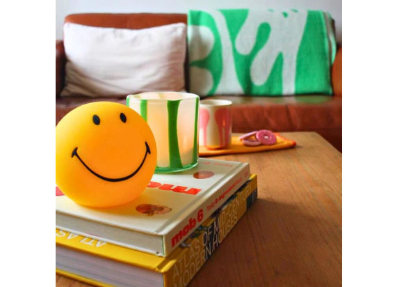 Smiley lamp small YELLOW