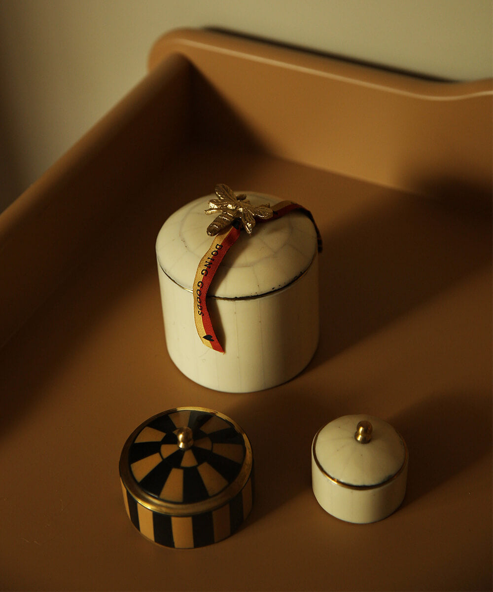 Sieradendoosje Baily circus wit klein