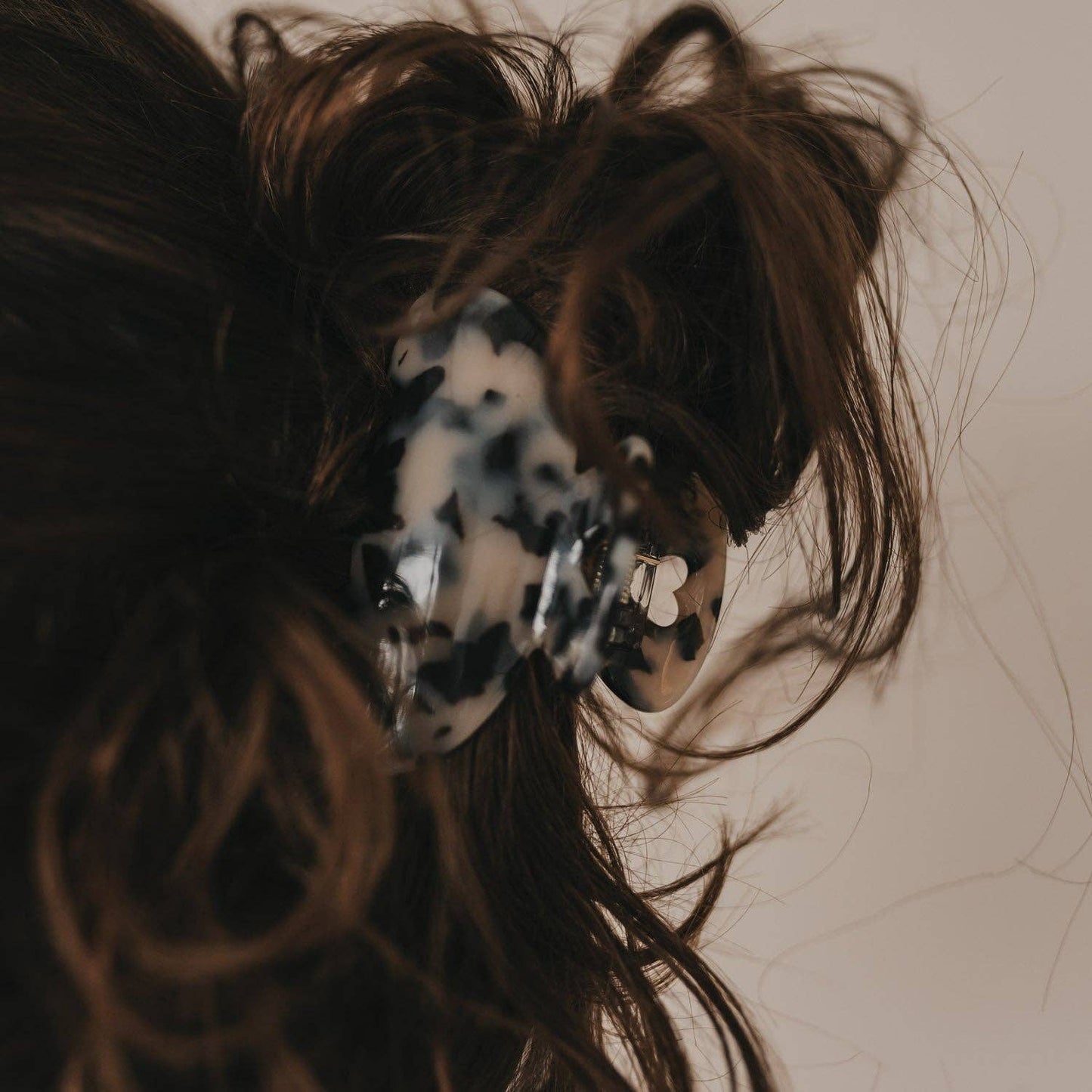 Haarclip groot hart leo