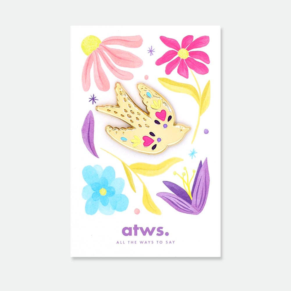 Liefdesvogel - pin