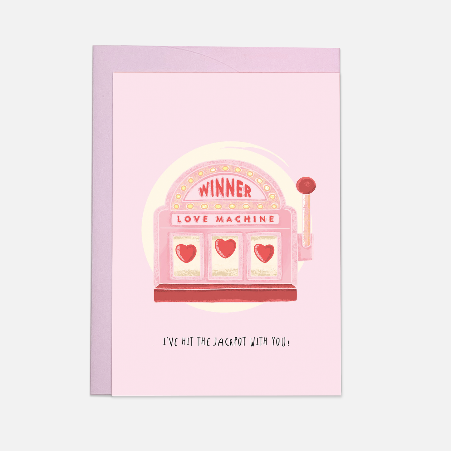 Jackpot greeting card
