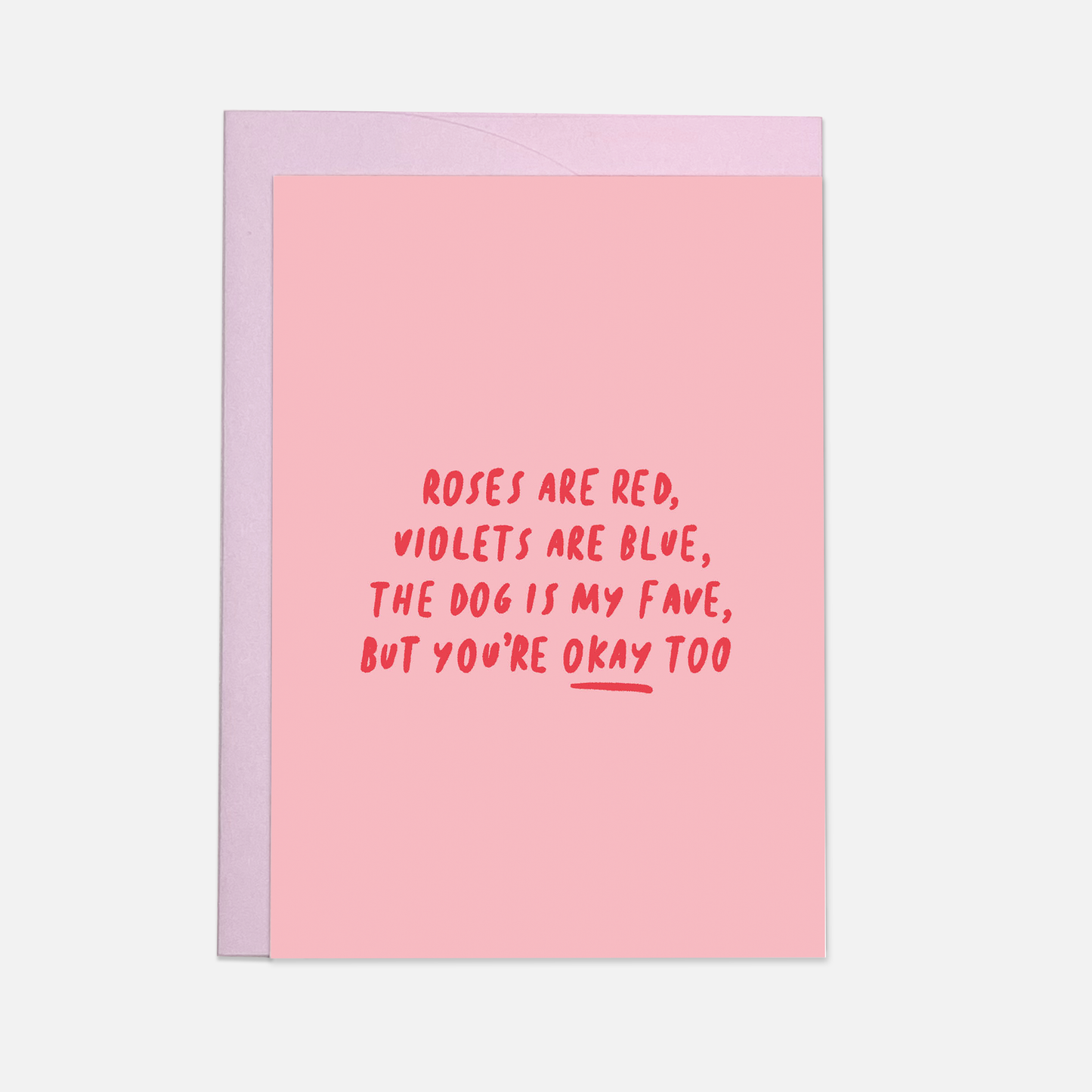 Dog is my fave greeting card