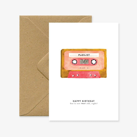 Tape - Verjaardagskaart