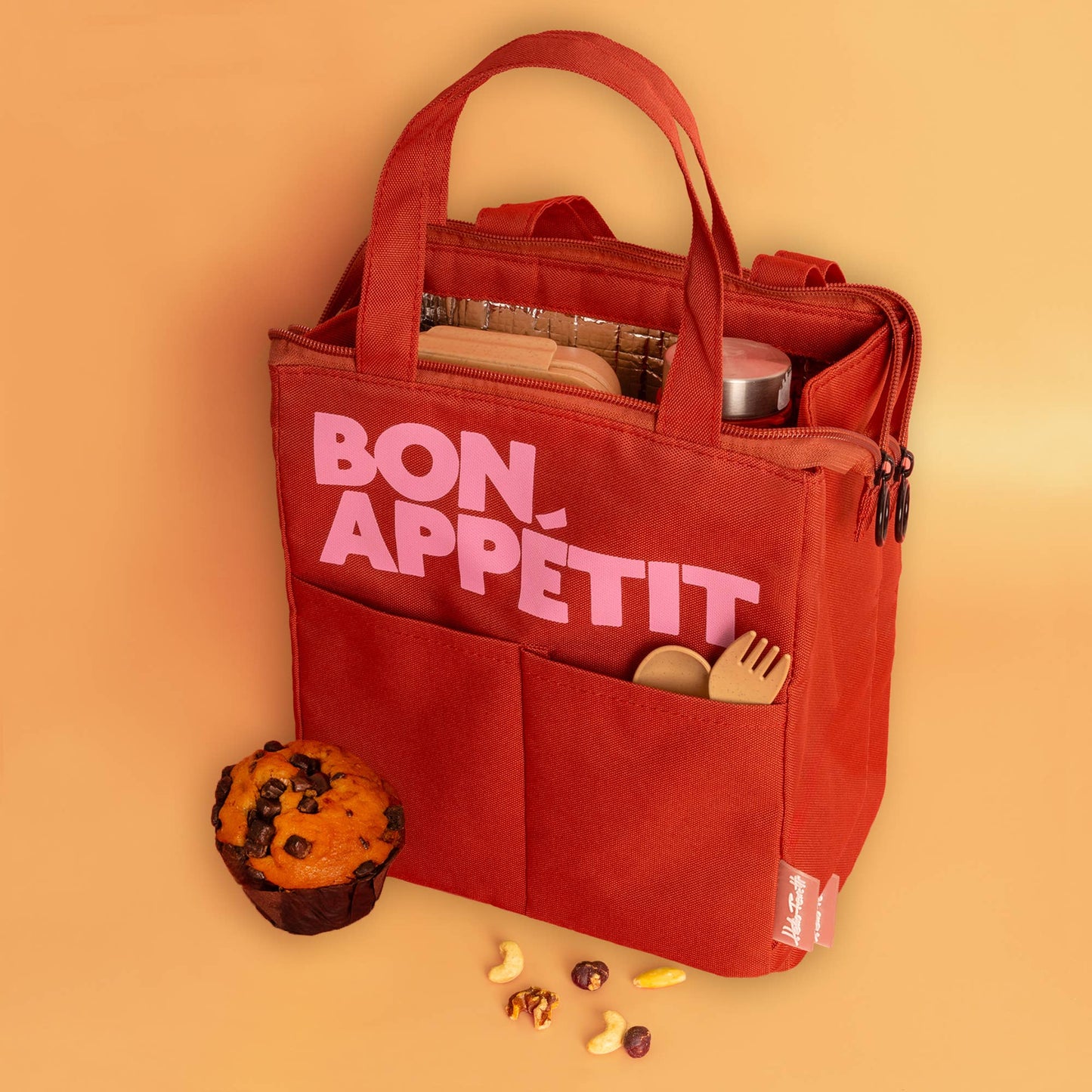 BURGUNDY BON APPÉTIT ISOTHERMISCHE LUNCHTAS HF