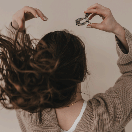 Haarclip groot hart leo